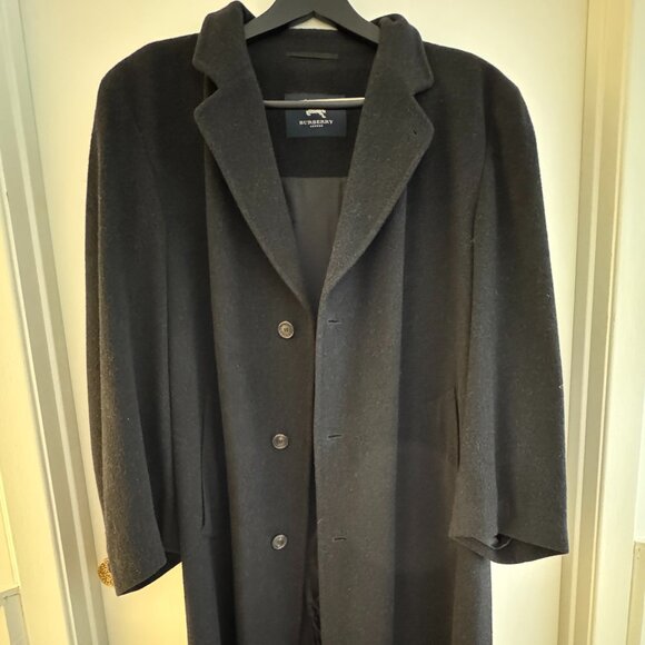 MEN'S BURBERRY CASHMERE COAT - Picture 5 of 6